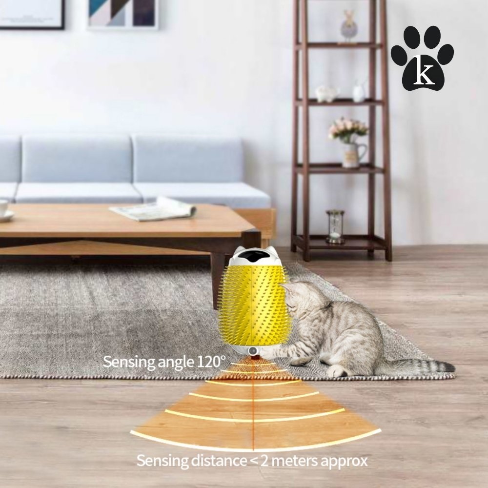 Smart Laser Cat Self-Massaging Brush