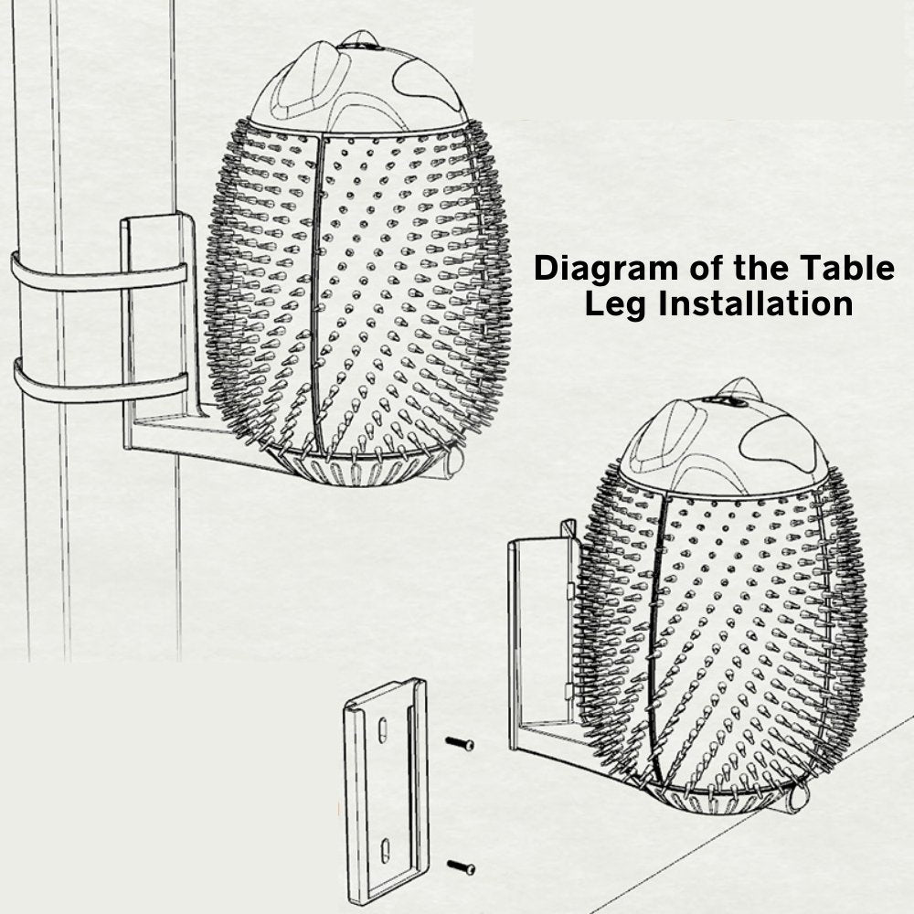 Smart Laser Cat Self-Massaging Brush