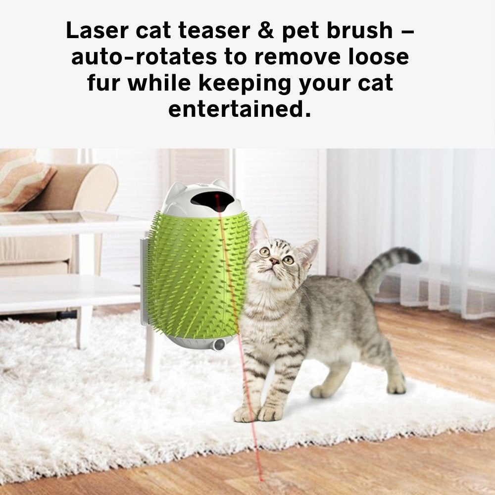 Smart Laser Cat Self-Massaging Brush