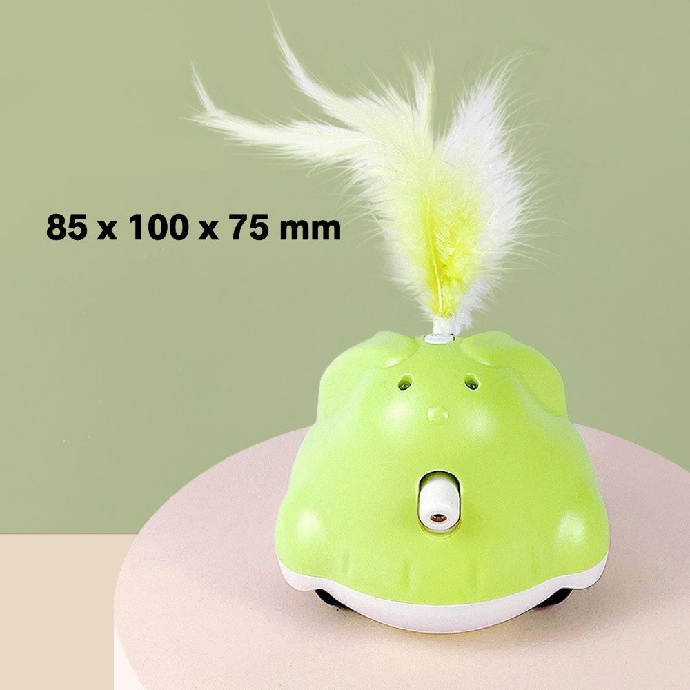 USB Rechargeable Electric Cat Teaser with Adjustable Laser